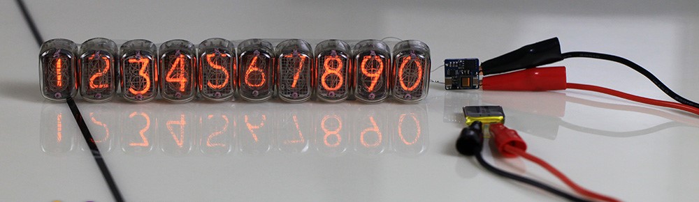 Brand new Authentic IN-12 Russian Nixie Tubes