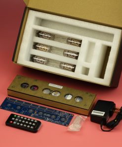 VFD Nixie Tube DIY Clock IV-11 components and box
