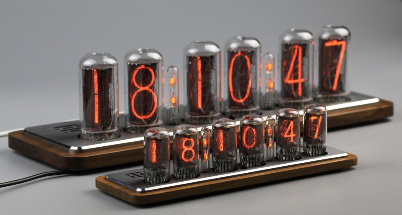 Web Interface Controls Nixie Tube Clock